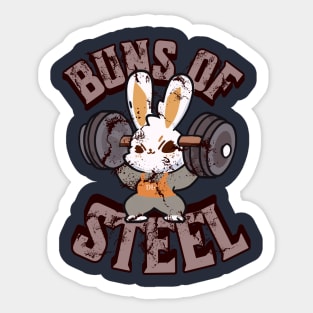 Buns of steel Sticker